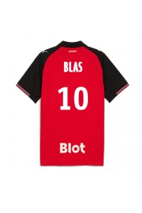 Stade Rennais Ludovic Blas #10 Jalkapallovaatteet Kotipaita 2025-26 Lyhythihainen